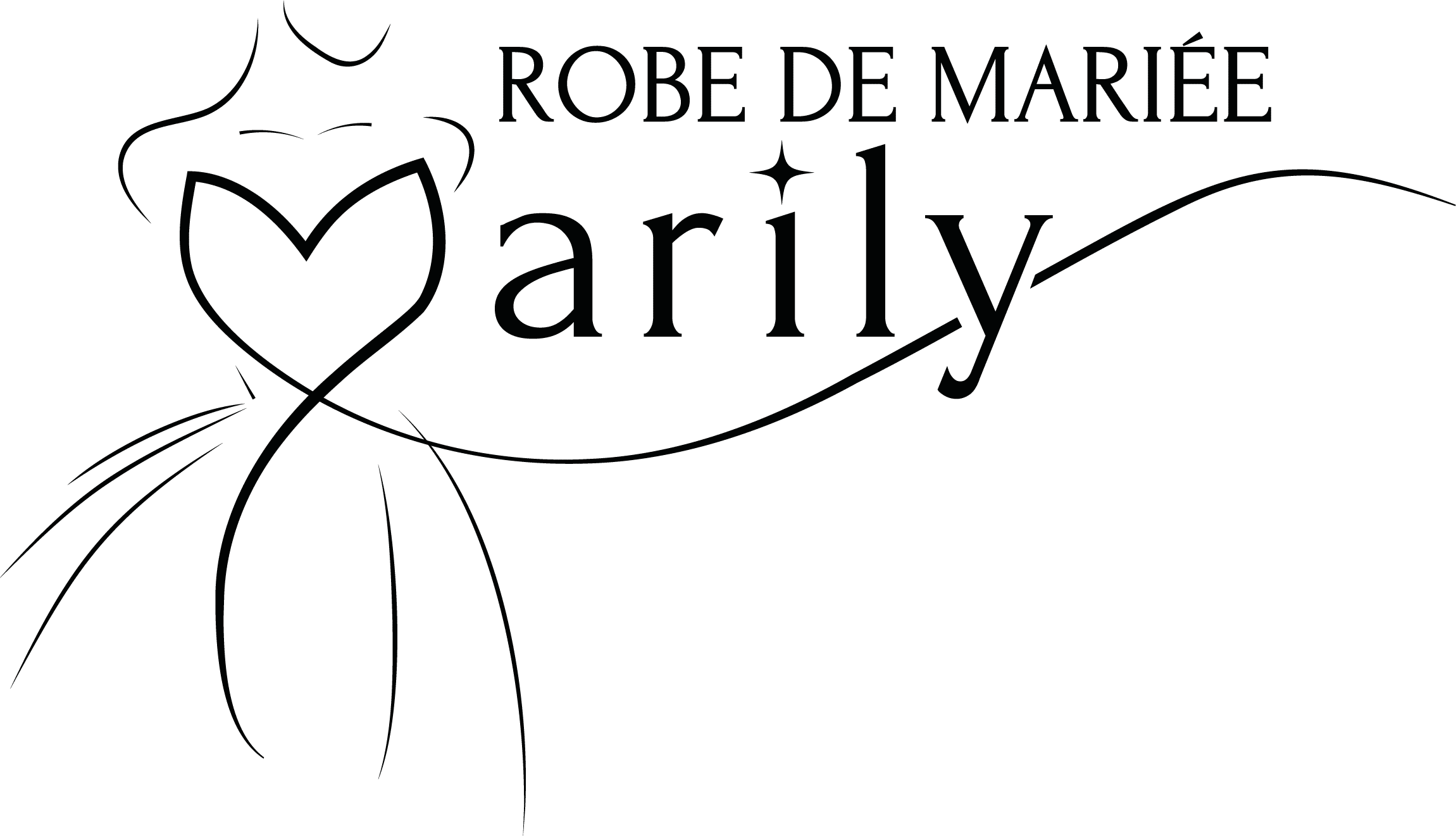 Robe de mariée Marily, Logo